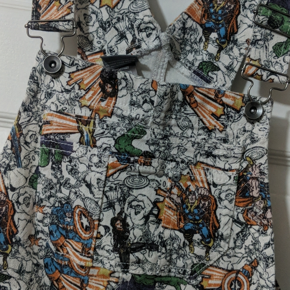 Avengers shortalls